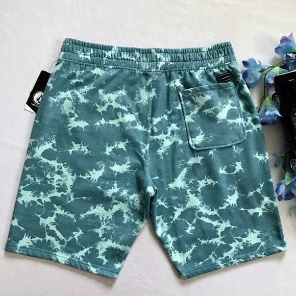 Volcom NWT Tye Dye Sweat Shorts Men XL - Picture 6 of 10